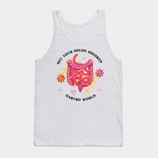 GI RN | Colon Cancer Awareness | Endoscopy Nurse Tank Top